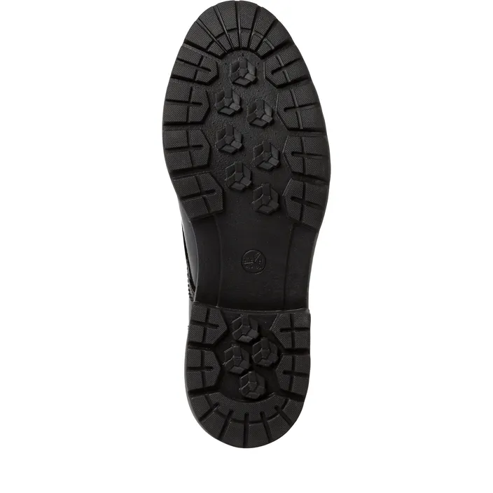 Jana Comfort Derby Shoes Black