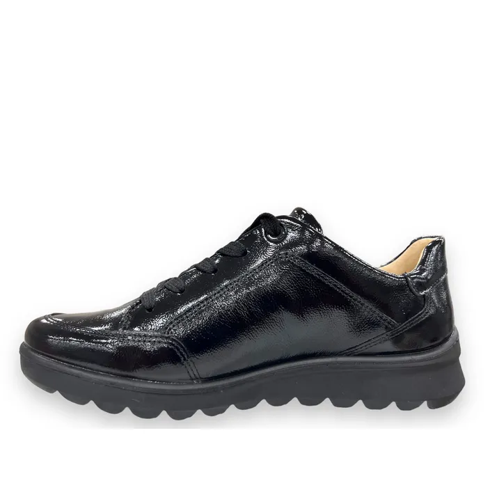 Ara Sneakers Leder Schwarz Breite H