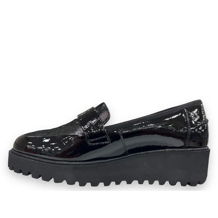 Compensatie Mocassins Ara Leder Zwart