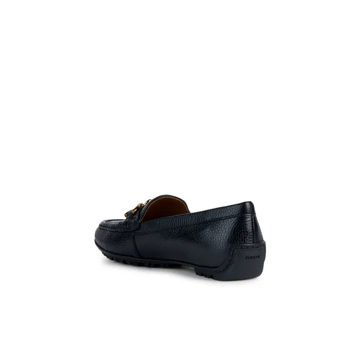 Mocassins Geox Leder Zwart