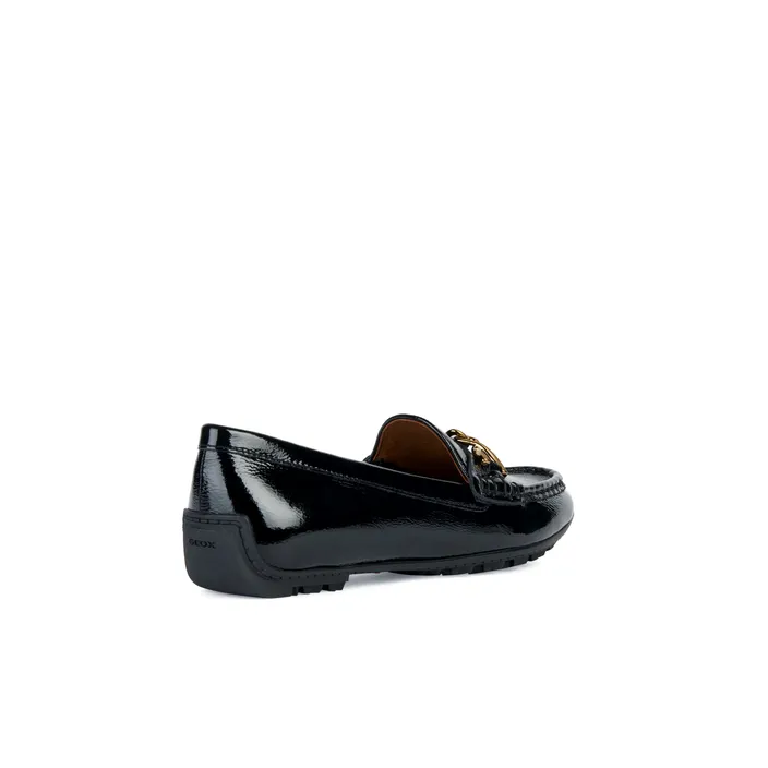 Mocassins Geox Leder Zwart