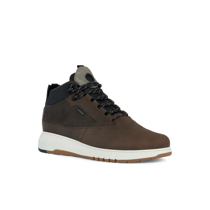GEOX Sneakers Leather Brown