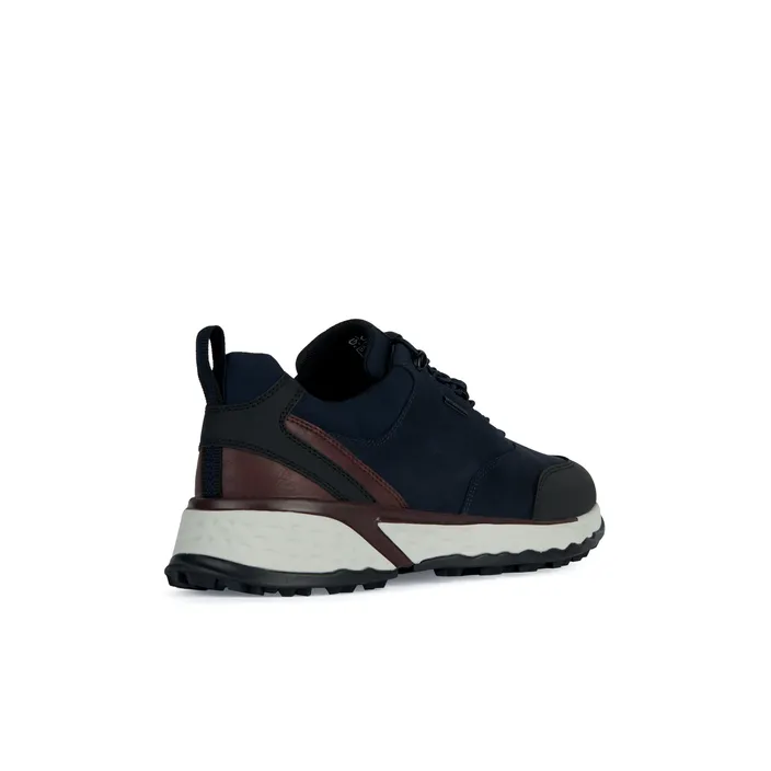 Geox Sneakers Cuir Bleu