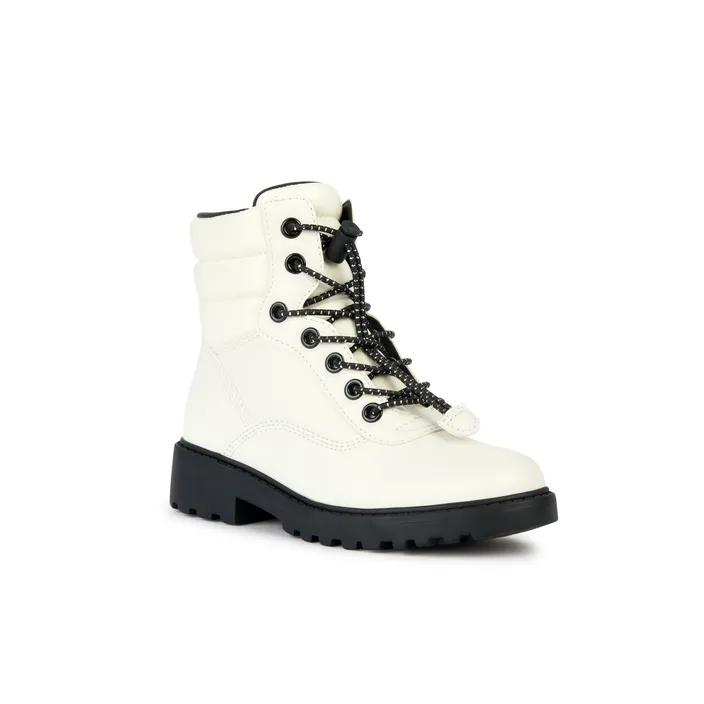 GEOX Bottines Cuir Noir