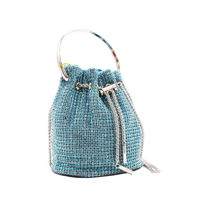 Sac de soirée Bleu Miss T&E