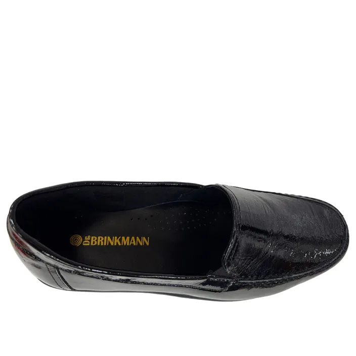 Mocassins Compensés Brinkmann Cuir Noir