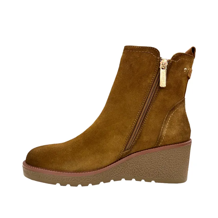 Bottines Carmela Daim Camel
