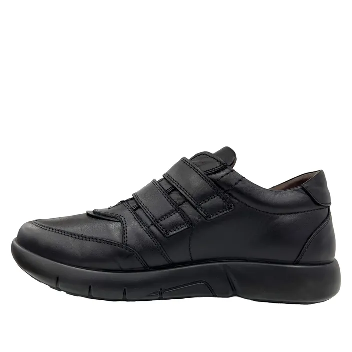 Comfort Plus Sneakers Leather Black