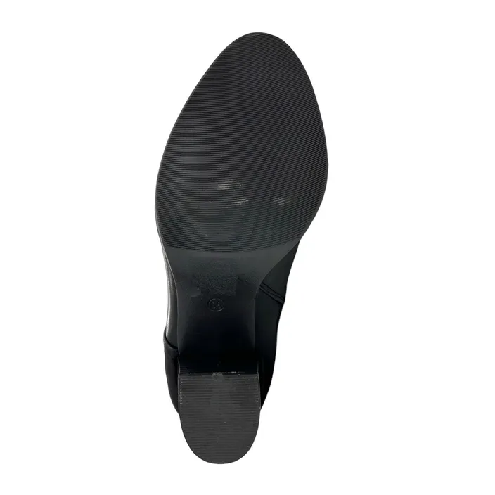 Bottines R and B Noir à Talon
