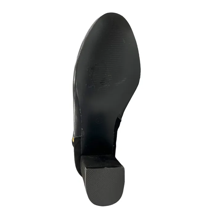 Bottines R and B Noir à Talon