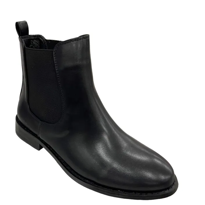Ankle Boots R and B Black Small Heel