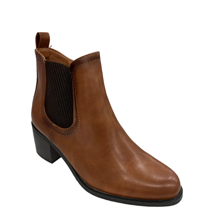 Enkellaarsjes Camel CHS met Hak 6cm