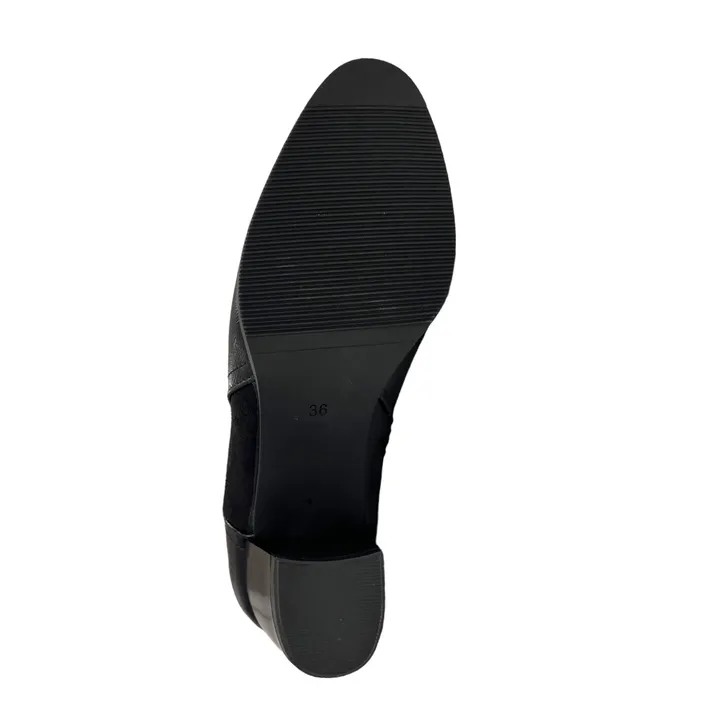 Ankle Boots CHS Black with 6cm Heel