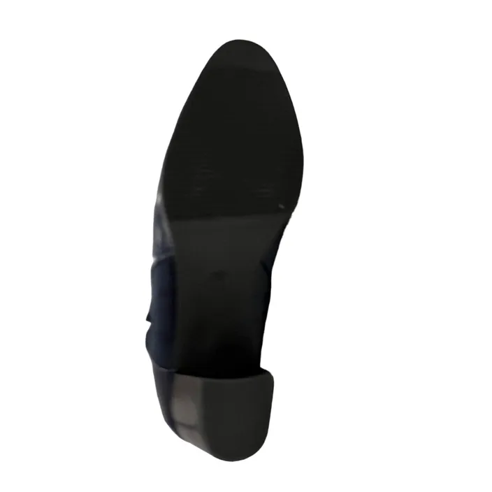 Bottines CHS Bleu Navy à Talon