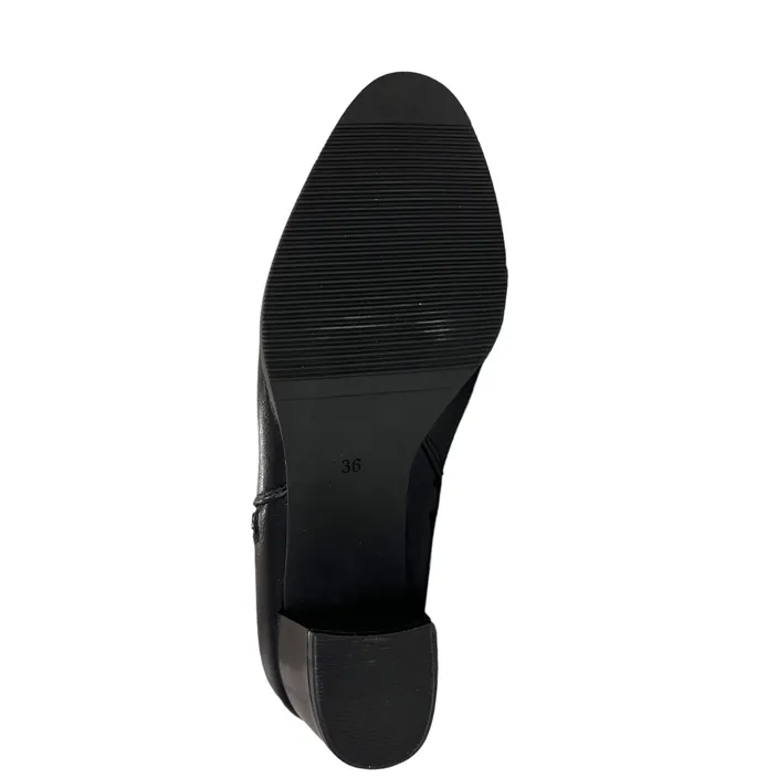 Bottines CHS Noires à Talon 6cm
