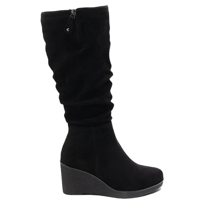 Wedge Stiefel La Marquise Schwarz