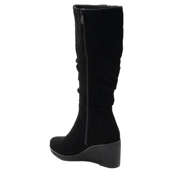 Wedge Stiefel La Marquise Schwarz
