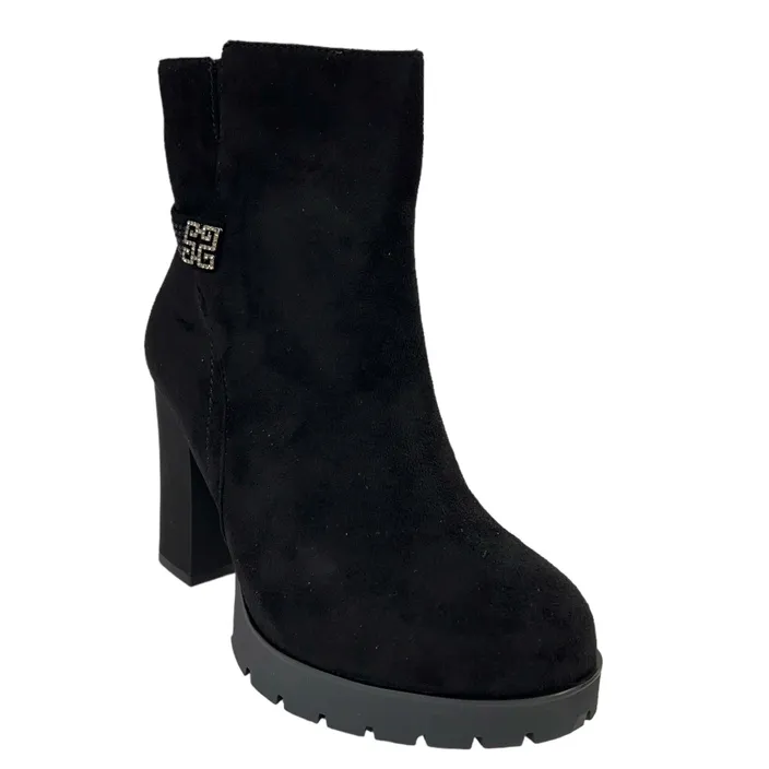 Ankle Boots Super shoes Black High Heel