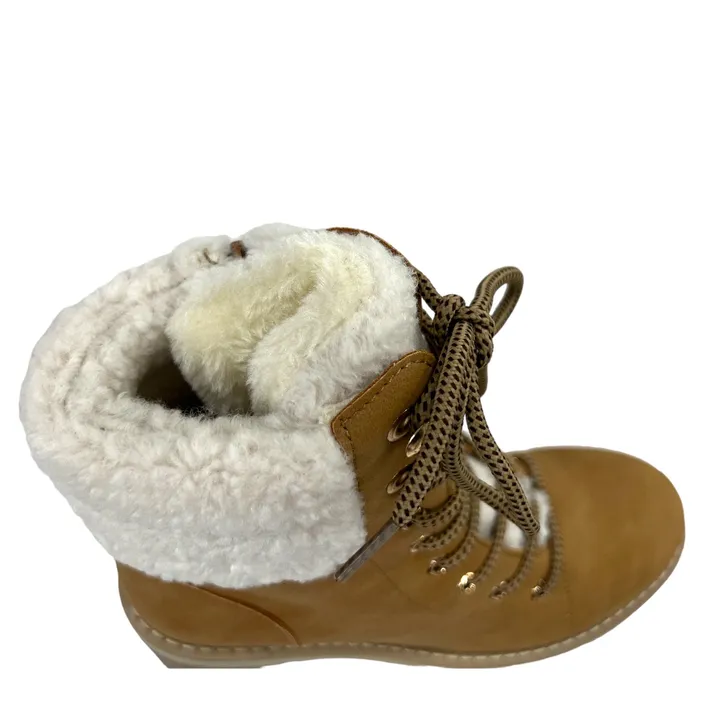 Stiefeletten Super shoes Camel mit Absatz 7cm