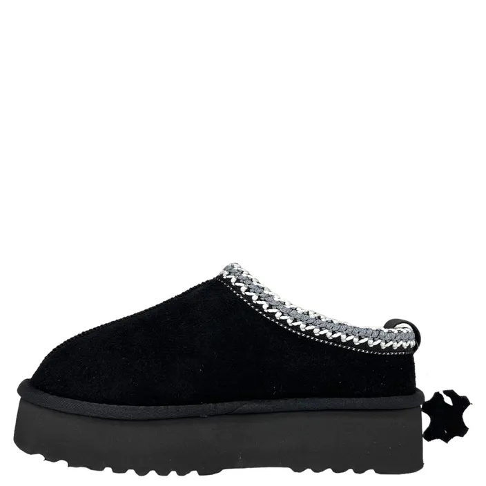 Bottines compensées Super shoes Suède Noir