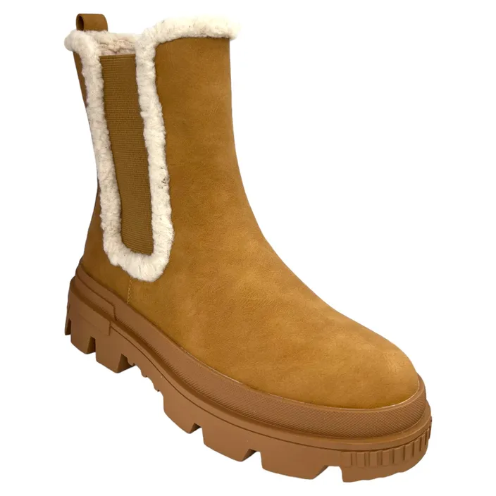 Lucky Camel Ankle Boots for Women with Heel