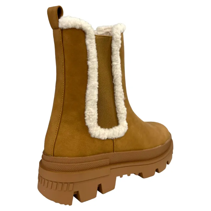 Lucky Camel Ankle Boots for Women with Heel