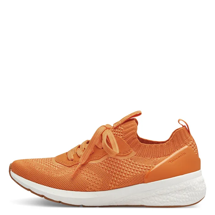 Tamaris Sneakers Met Hak Oranje