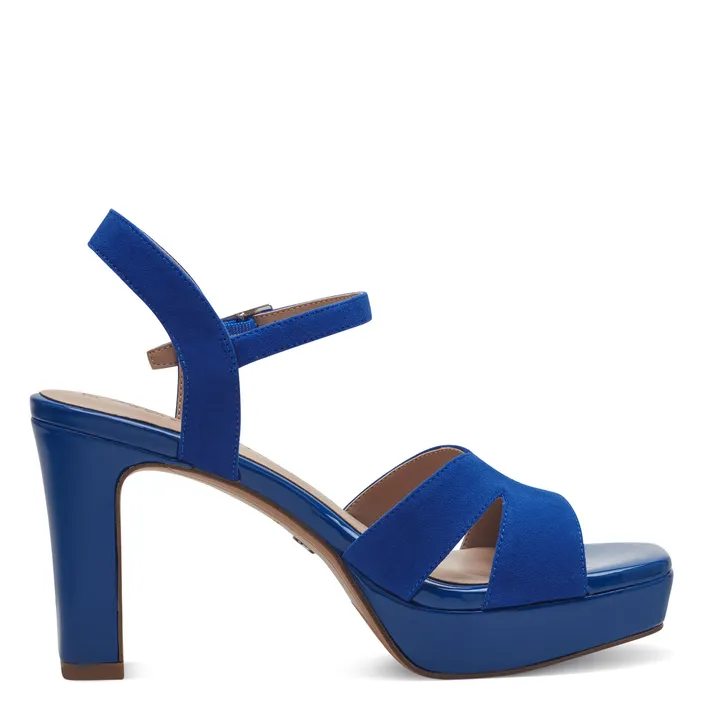 Tamaris Sandalen Leder Blauw