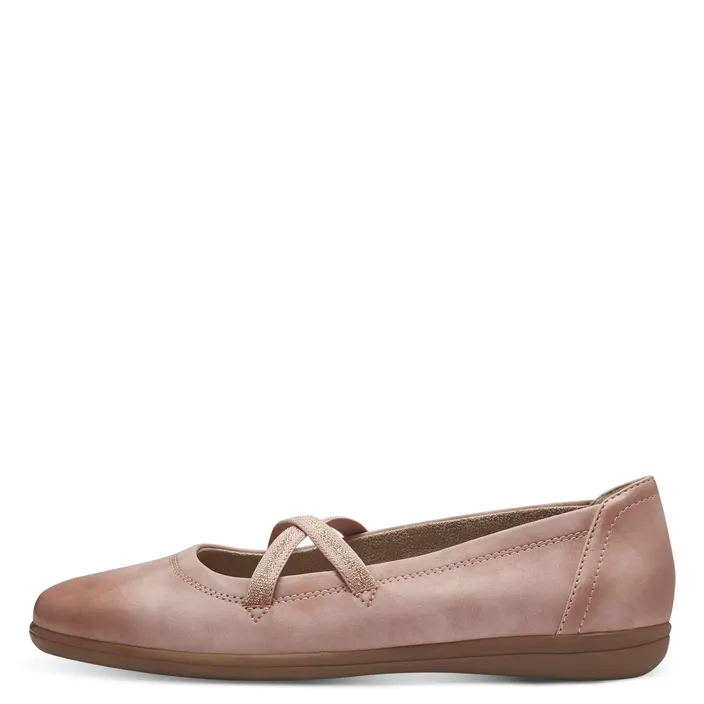 Ballerines Jana Comfort Rose