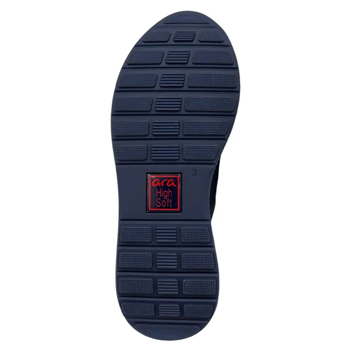 Ara Sneakers Leder Blau Breite H