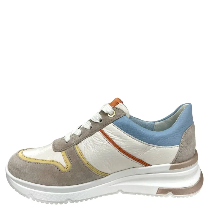 Ara Sneakers Leather Cream Width G