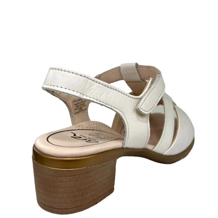 Ara Sandals Leather Cream Width H