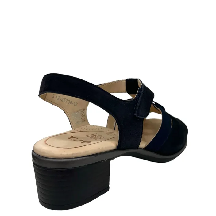 Ara Sandalen Leder Blauw