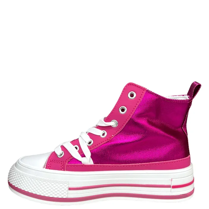 Vasco KLA Sneakers Hoch Fuchsia