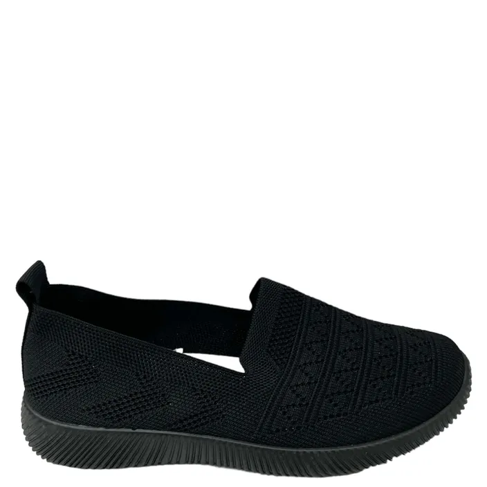 Royal R Wedge Ballet Flats Black