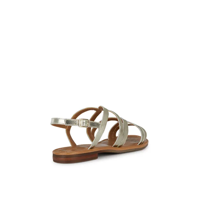 Sandales Geox Cuir Or