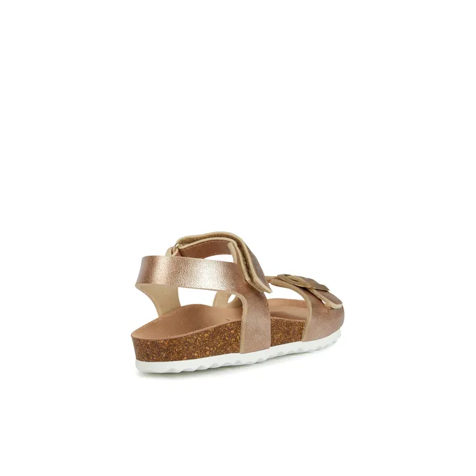 Geox Sandales Fille Cuir Rose