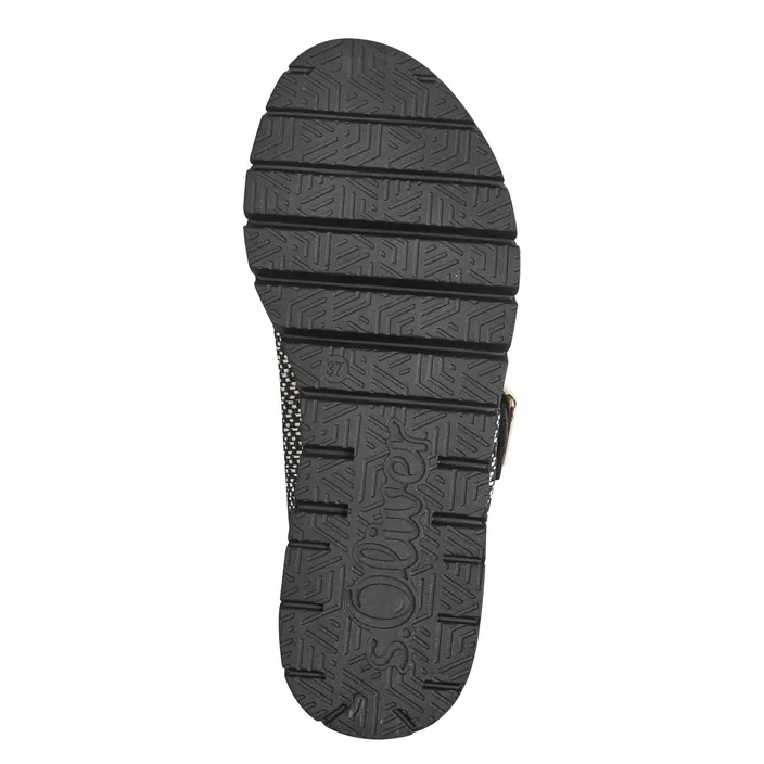 S.Oliver Compensatie Sandalen Zwart
