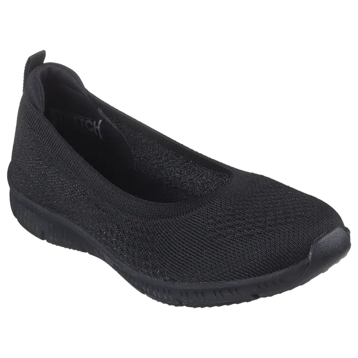 Ballerines Skechers Textile Noir