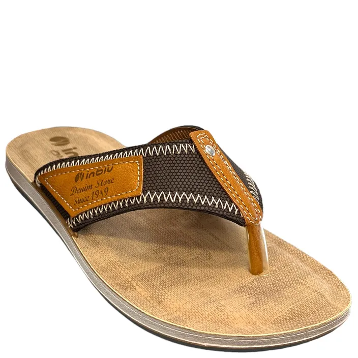 inblu Heren Tongs Bruin