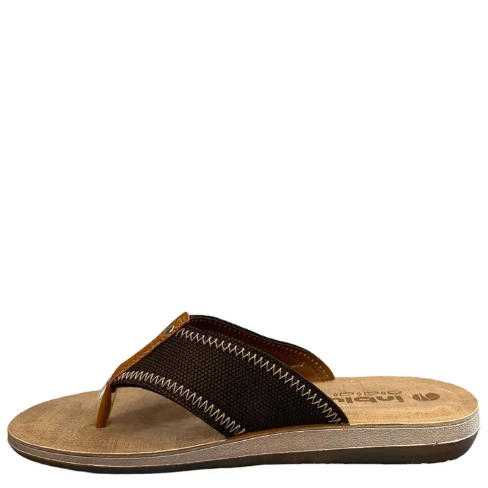 inblu Heren Tongs Bruin