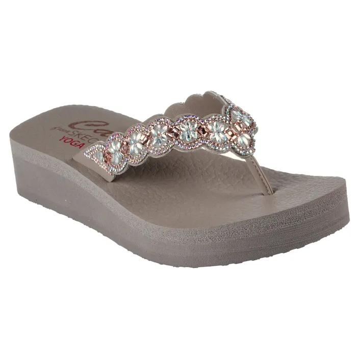 Compensatie Slippers Skechers Taupe