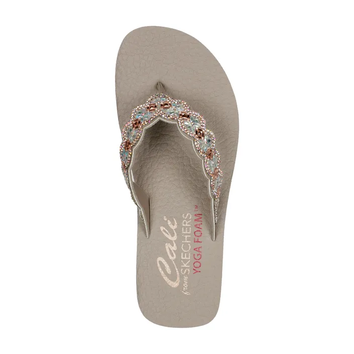 Compensatie Slippers Skechers Taupe