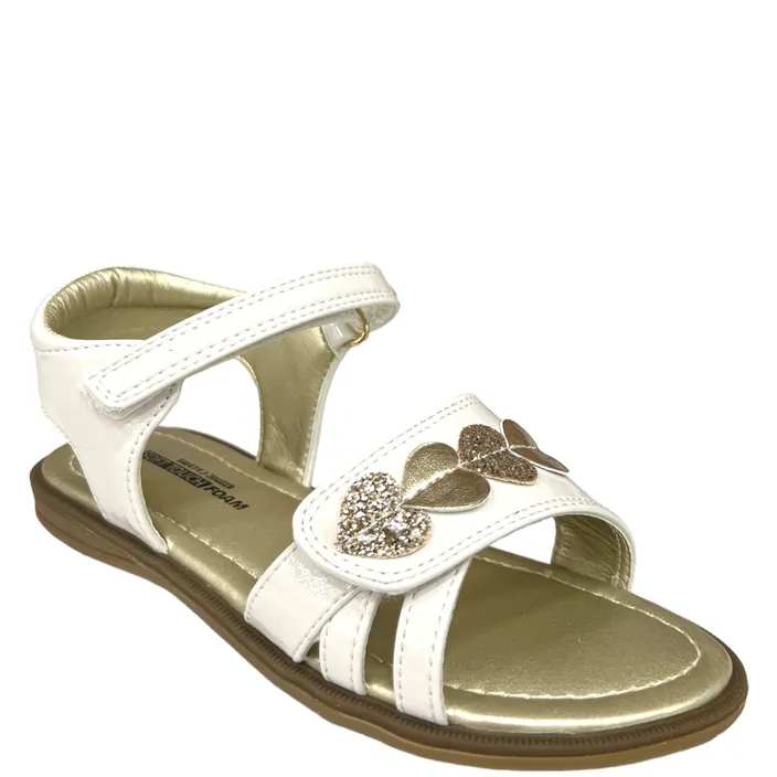 Safety Jogger Girls Wedge Sandals White