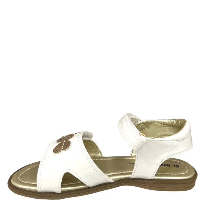 Safety Jogger Girls Wedge Sandals White