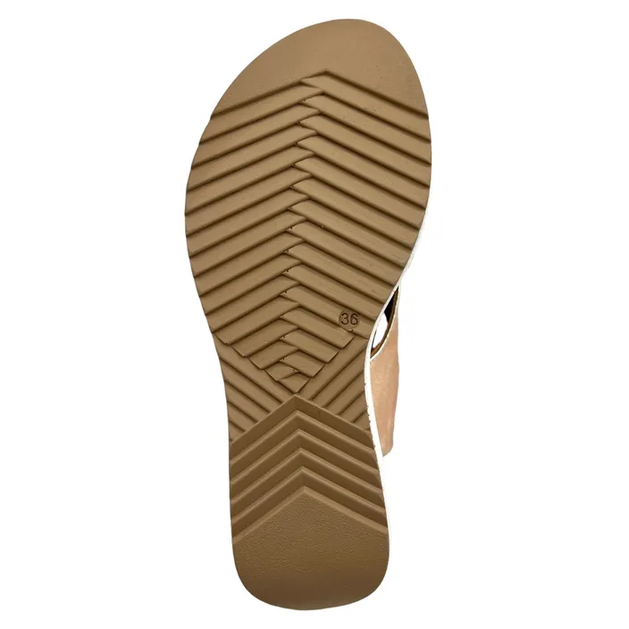 D'Chicas Hakken Sandalen Leder Goud