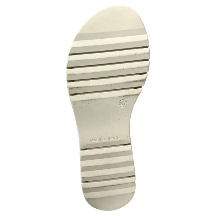 D'Chicas Keil Sandalen Leder Braun