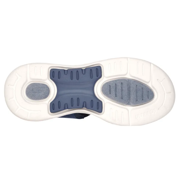 Sandales compensées Skechers Bleu