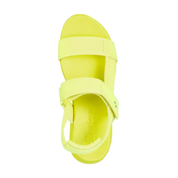 Skechers Wedge Sandals Yellow