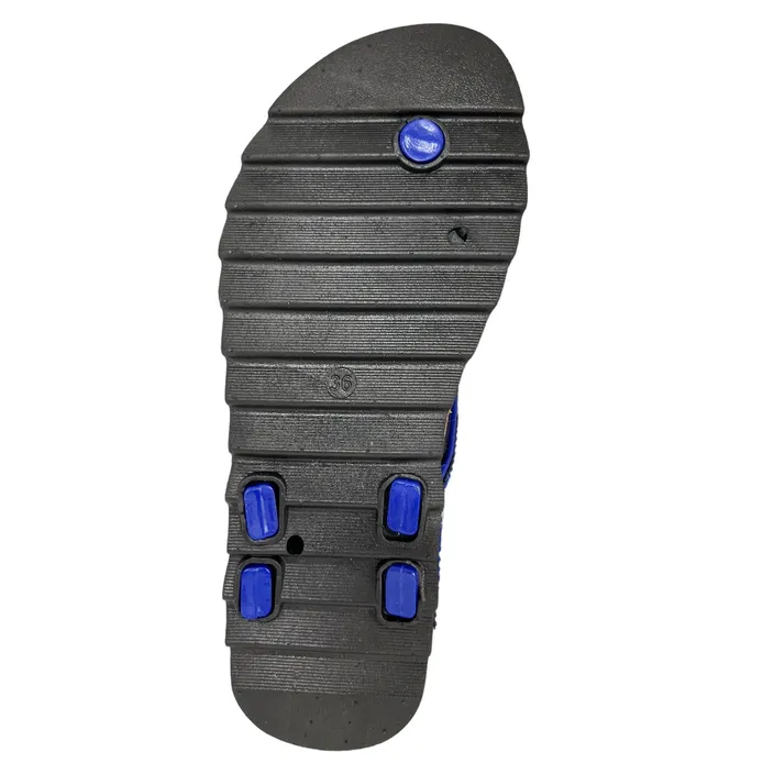 Gecompenseerde Slippers Blauw Super shoes